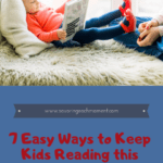 Little girls reading a book.