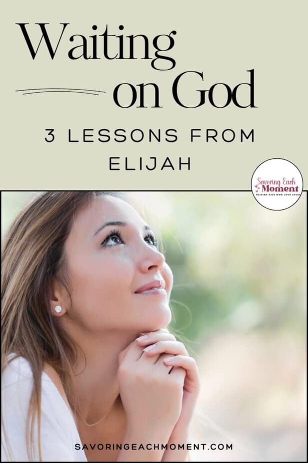 woman looking into the sky with her hands folded as she's waiting for God to answer her prayers