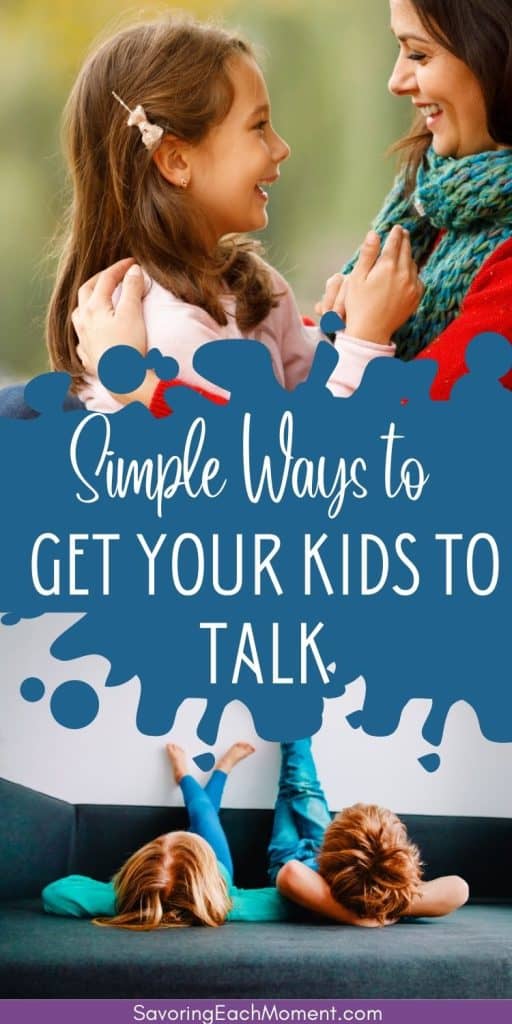 mom getting her kid to talk and using better communication with children strategies