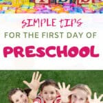 Simple tips for the first day of preschool