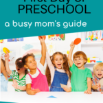 Preparing for the First Day of Preschool