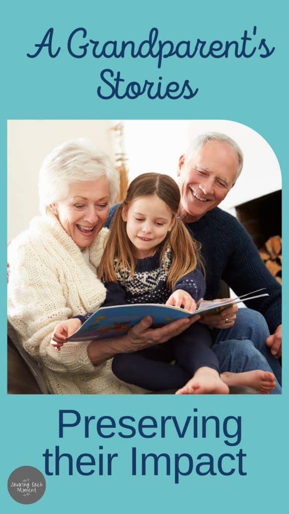 Grandchild listening to a grandparent's stories