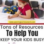 Resources to Keep Your Kids Busy and Learning at Home
