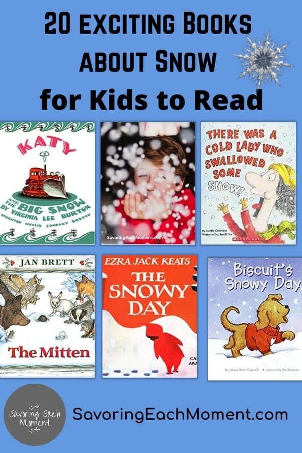 Pictures of books about winter