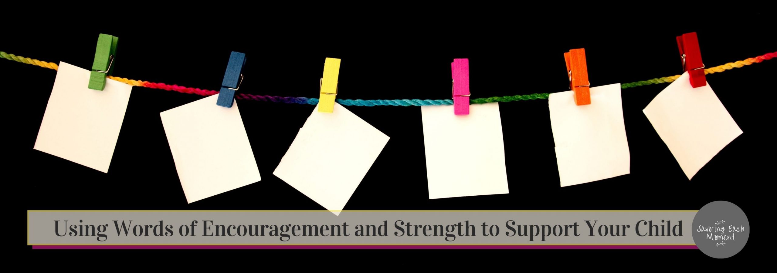 using words of encouragement for kids